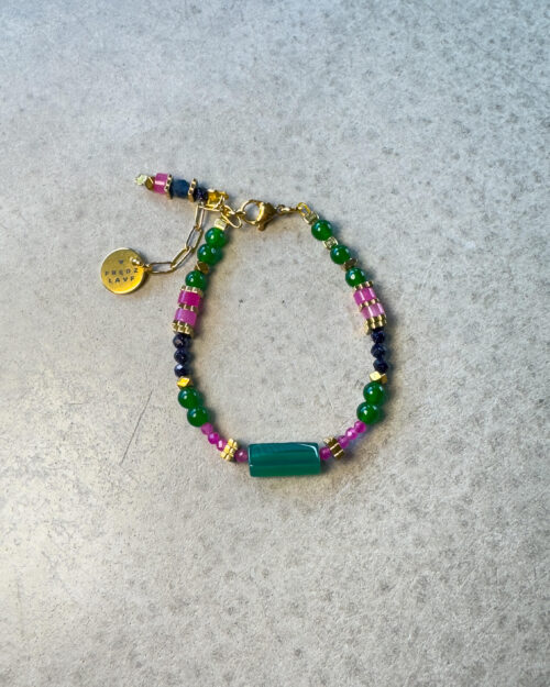 BRACELET, LAPIS AZURE, AGATE, HEMATITE, JADE, STAINLESS STEEL, NATURAL STONE JEWELRY, STONE NECKLACE, HANDMADE