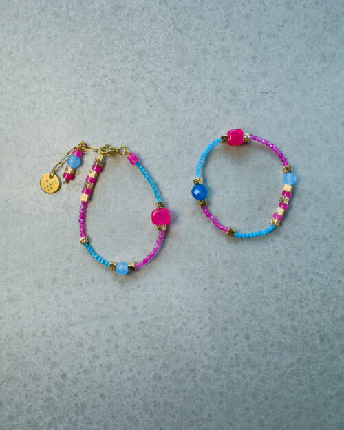 SET BRACELETS, NATURAL STONES, PINK STONES, BLUE STONES, HEMATITE, VOLCANIC LAVA, CAT`S EYE, AGATE, HANDMADE